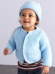Free Knitting Pattern For Baby Cardigans Knitting Bee