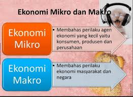 Pengertian Ekonomi Makro Dan Mikro