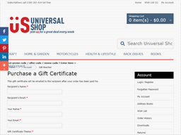 To view your giftcard's balance: Universal Shop Gift Card Balance Check Balance Enquiry Links Reviews Contact Social Terms And More Gcb Today