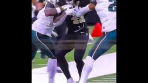 CJ Gardner Johnson with a dirty late hit