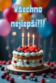 Image result for animovan  p%u0159 n  k narozenin m