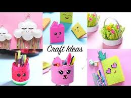 6 Cute Crafts And Diys Craft Ideas Diy Projects Youtube Cute Crafts Crafts Diy Crafts