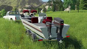 To get the boat centered on the trailer: Fishing Boat Fs19 Kingmods