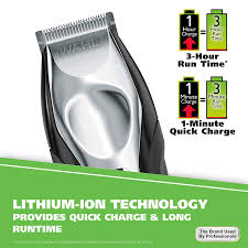 To cut someone's hair using hair clippers, start by using the longest blade guard to trim off excess length from all over their head. Buy Wahl Lithium Ion Total Beard Trimmer Facial Hair Clippers With 13 Guide Combs For Easy Trimming Detailing Grooming Model 9888 Online In Vietnam B017j17z3w