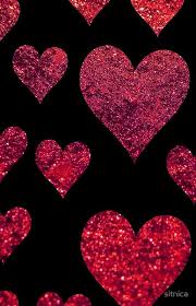Black And Red Heart Wallpaper Hd Love Romance Hearts Glitter Black Red By Sitnica Heart Wallpaper Valentines Wallpaper Glitter Wallpaper