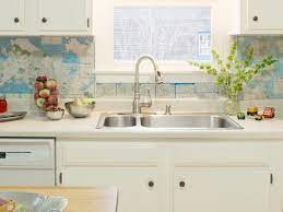 Here's a bunch of different ideas for updating the kitchen backsplash wall, nearly all come with detailed instructions for how to complete the job yourself. 7 Budget Backsplash Projects Diy