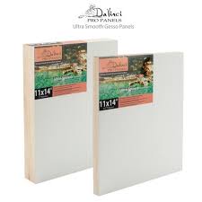 Davinci Pro Ultra Smooth Gesso Panels Davinci Paneling Arts And Crafts Supplies