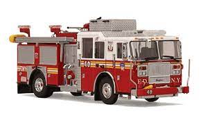 What you see in the picture, with the stated scale, is what you will get. Code 3 Fdny Engine 40 Marauder Ii 12567 Toy Fire Trucks Lego City Fire Truck Fire Trucks