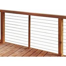 This innovative collection of low maintenance railings offers unobstructed views capable of fitting any indoor or outdoor, commercial or residential design. 450 Total Cablerail 50 Ft Stainless Steel Assembly Kit 6350 Pkg At The Home Depot Stainless Steel Cable Railing Cable Railing Systems Cable Railing Deck