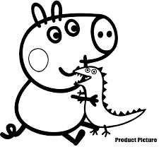 Peppa pig coloring is an online game that you can play on 4j.com for free. Peppa Pig 44057 Cartoons Printable Coloring Pages