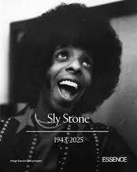 Tribute to legendary rock hall of famer Sly Stone