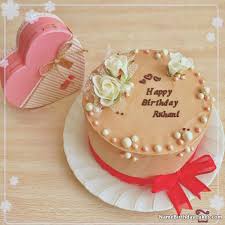 Photo Upload Happy Birthday Wishes With Name And Photo Edit Happy Birthday Ruhani Video And Images Happy Birthday Brother Cake Happy Birthday Cakes Happy Birthday Stephanie
