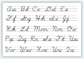 Alphabet handwriting practice work sheet stock photo. Will Cursive Handwriting Disappear Cursive Writing Practice Sheets Cursive Writing Worksheets Cursive Alphabet Printable