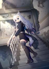 Wolf comics anime comics anime furry anime wolf animal sketches animal drawings off white comic dark spirit wolf. Original Characters Ray Artist White Hair Blue Eyes Portrait Display Anime Girls Animal Ears Tail Wolf Girls 2480x3508 Wallpaper Wallhaven Cc
