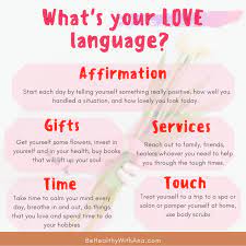 What S Your Love Language Love Languages Physical Touch Words Of Affirmation