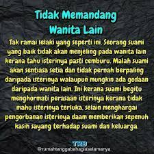 Apa yang sudah dipersatukan oleh allah seharusnya tidak dapat dipisahkan oleh manusia melalui perceraian. Gaya Cantik Suami Yang Baik Facebook