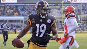 Juju Smith Schuster Roto Street Journal They told (me) to stop dancing on the logo. roto street journal