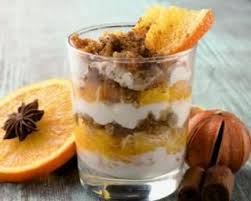 Recette De Verrines De Yaourt Light A L Orange Et Au Muesli Recette Recette Verrine Muesli Recette