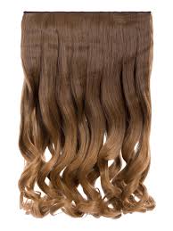 Your natural hair color doesn't transition little by little to the new one. Dip Dye Curly One Piece Hair Extensions In Tanned Brown To Auburn Koko Couture