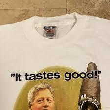 Check spelling or type a new query. Vintage Bill Clinton Monica Lewinsky Cigar T Shirt 90 Gem