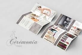 Depliant Pour Un Magasin De Robes De Mariee Ceremonia Paris A Charleville Mezieres Depliant Paris Magasin Robe