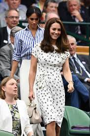 Meghan Markle And Kate Middleton S Supposed Feud Kate Middleton Wimbledon Kate Middleton Outfits Kate And Meghan