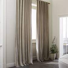 Worn Velvet Curtain Metal In 2021 Velvet Curtains Taupe Curtains Cool Curtains