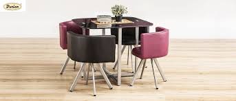 Neon Glass Stowaway Square Dining Set Dining Set Dining Table Chairs Glass Top Dining Table