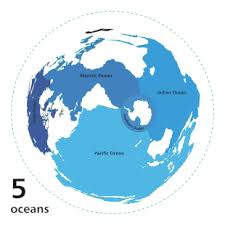 The atlantic and pacific railroad was a u.s. Borders Of The Oceans Wikipedia