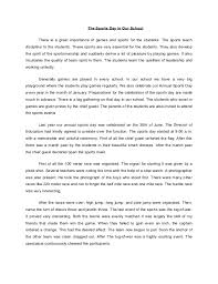 It attempts to present the firsthand information of an incident or event. Write Report On Sports Day Celebration English Report Writing Cute766