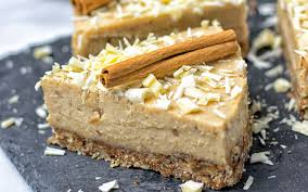 This easy cheesecake is for true chocolate lovers! Cinnamon White Chocolate Cheesecake Vegan Gluten Free One Green Planet
