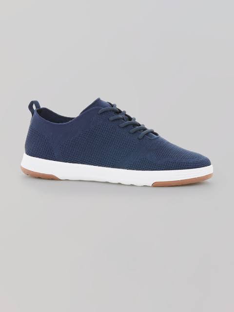 Perry Ellis Men's Tread Sneakers in Navy/blue, Size 11, Regular