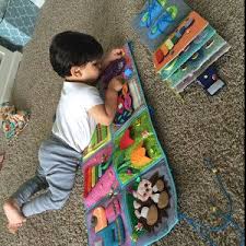 big set quiet book pages 24 pcs in box 12 double sided tablets busy board educational toddler christmas gift montessori baby toys baby quiet book quiet book