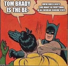 Batman Slapping Robin Meme Imgflip Los chiefs y los rams tienen quarterbacks jóvenes que intentarán dejar por el camino a dos veteranos experimentados como tom brady y drew brees. batman slapping robin meme imgflip