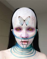 Hannah Rose Dalton and Steven Raj Bhaskaran alien fashion models