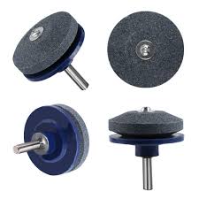 Get free shipping on qualified blade sharpening tools or buy online pick up in store today in the outdoors department. 4 Pcs Lawn Mower Blade Sharpener Universal Multi Sharp Rotary Lawnmower Sharpen For Power Drill Hand Drill And Lawn Mower Blade Balancer Walmart Canada