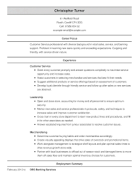 customer service resume examples for free