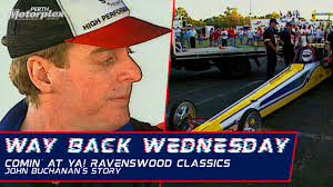 Alan Lloyd with Gonzo the Great, at this years Dragstalgia