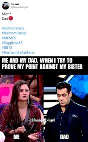 Bigg boss 14 1st episode will start from 20th september 2020 daily at 9:00 pm (ist). The Funniest Bigg Boss 13 Memes Rediff Com Movies