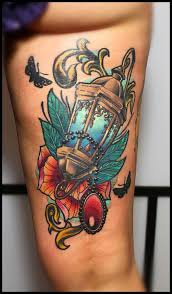 Молотов tattoo в калининграде, ул. Inner Bicep Lamp Tattoo By Molotov