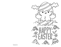 From baby chicks and disney characters to crosses for christian religious education, we have the printable coloring sheets you need this easter season! 4 Free Printable Easter Cards For Your Friends And Family