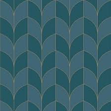 Papier Peint Intisse Paradoxe Bleu Belle Epoque Casadeco Papier Peint Motif Art Deco Papier Peint Intisse