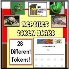 Do You Have Learners Who Like To Earn Tokens And Love Reptiles And Amphibians This 10 Token Board Is Designed For Just That Token Board Amphibians Reptiles