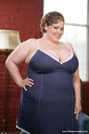 SSBBW holds her massive floppy tits prior to sucking on a large dildo -  Pichunter