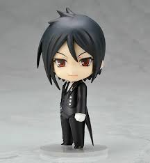 In victorian england it is commonplace for the rich and wealthy to have a staff, led by a head butler, to run their households; Nendoroid Sebastian Michaelis