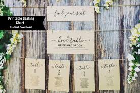 editable table seating chart template printable wedding