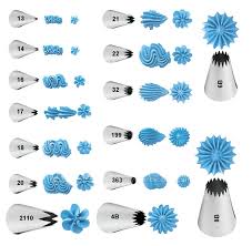 us 0 99 50 off 363 363s newest decorating tip icing piping nozzles cake decorating sugarcraft pastry tool bakeware in baking pastry tools from