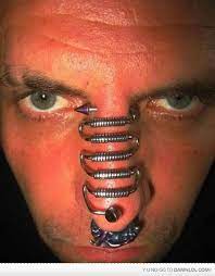 I Don T See Why You D Do This To Yourself Crazy People Body Mods Nose Piercing