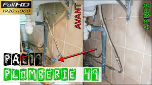 Plomberie49 Pae19 Fuite D Eau Sur Le Flexible D Un Lavabo Depannage Youtube