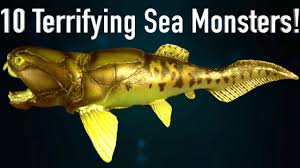 Please like and subscribe ! Top 10 Terrifying Sea Monsters Marine Reptiles Mosasaurus Megalodon Shark Sea Animals Ocean Youtube